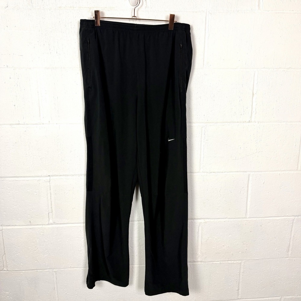 Nike Men's Dri-Fit Track Pants SZ M Windbreaker Lightweight Running Performance